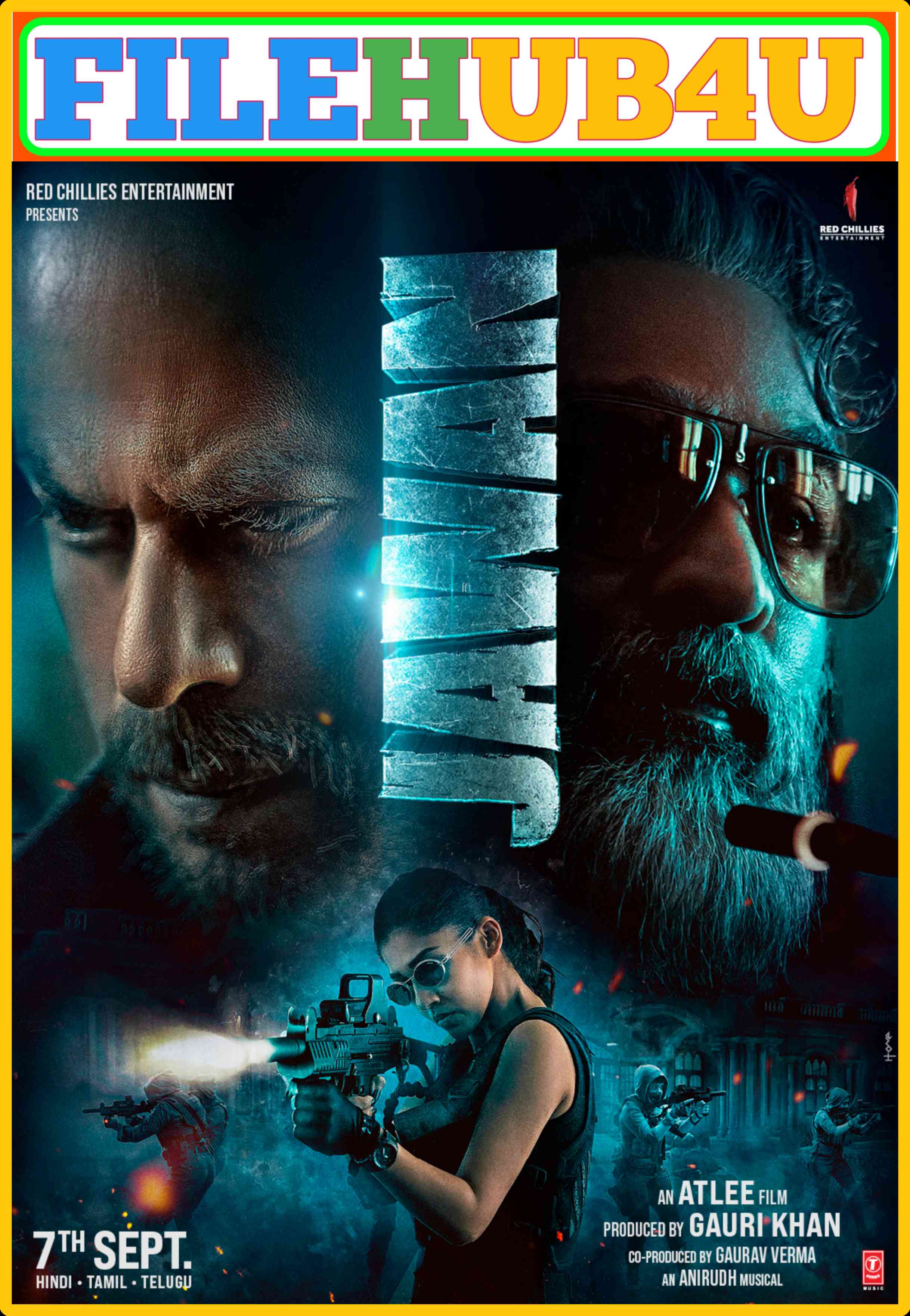 Jawan (2023) Bollywood Hindi Full Movie PreDVD