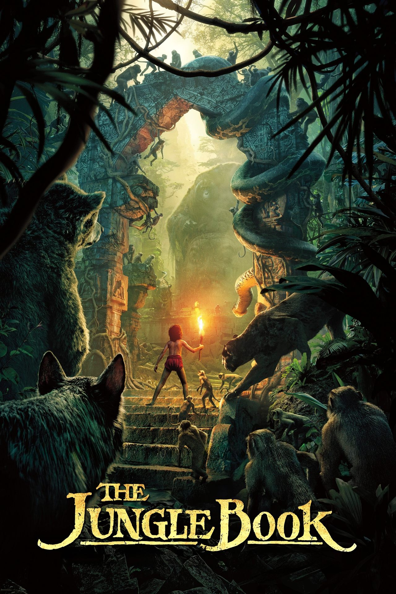 The Jungle Book (2016) 1080p | 720p | 480p BluRay [Hindi (हिन्दी) + English] DD5.1 ESub