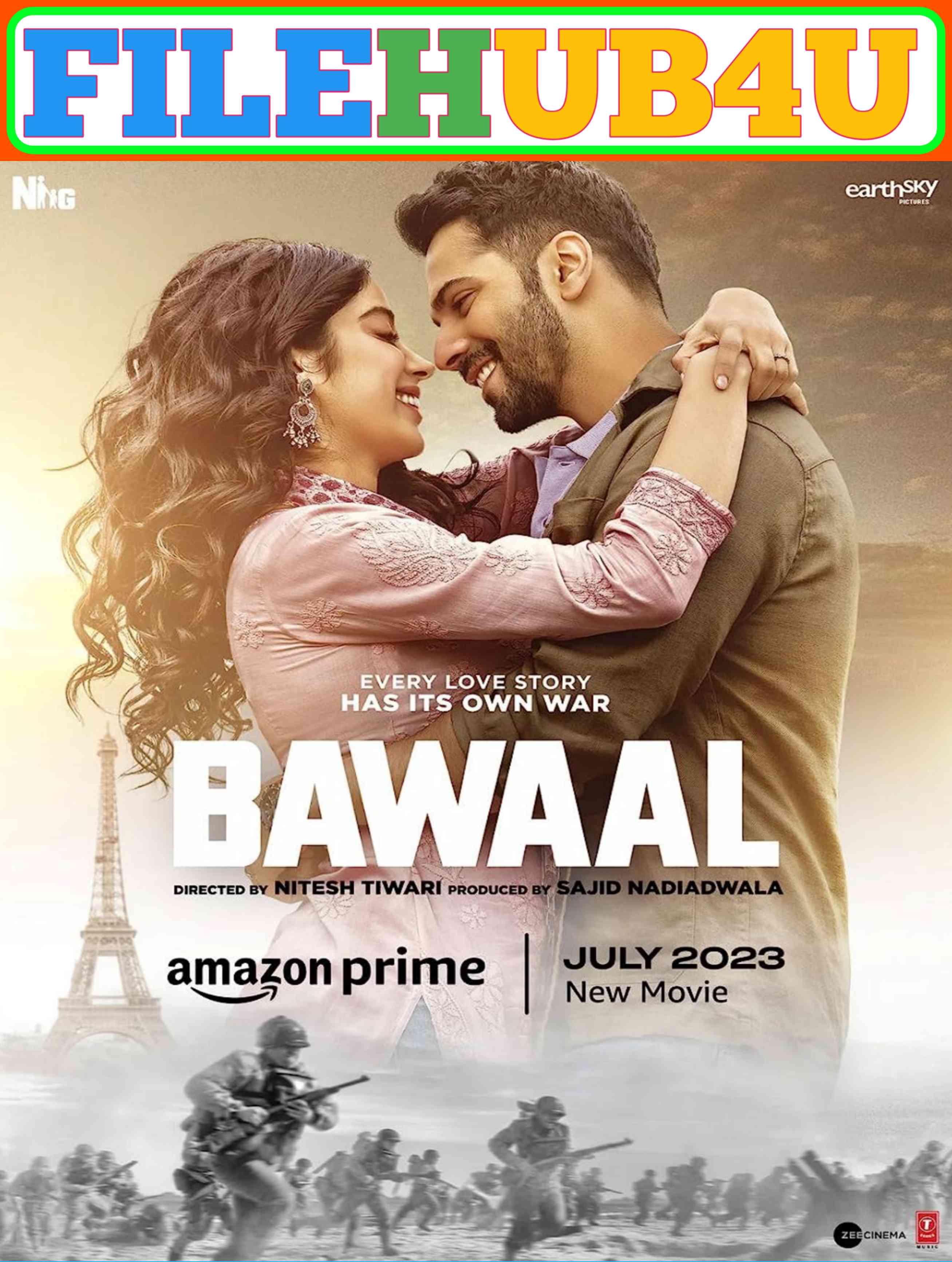 Bawaal (2023) Bollywood Hindi Full Movie HD ESub