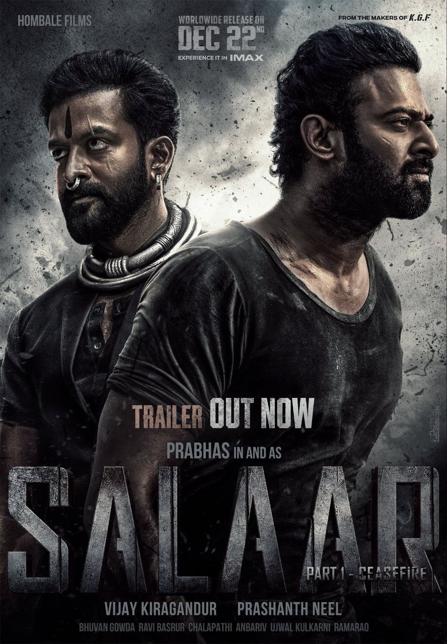 Salaar: Part 1 Ceasefire (2023) Dual Audio [Hindi Clean_Telugu] Netflix WEB-DL