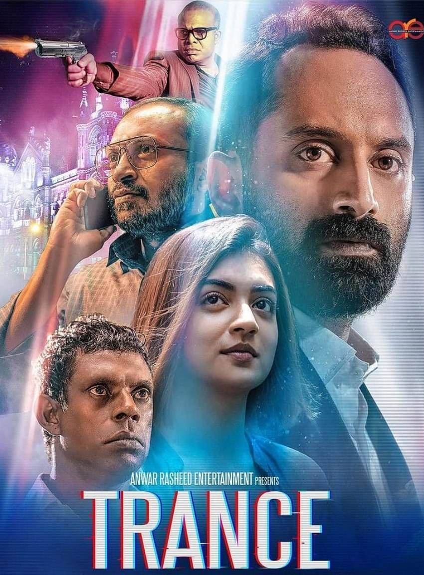 Trance 2020 Hindi Malayalam Dual Audio UnCut South Movie Poster