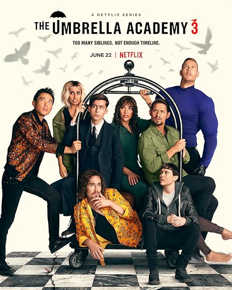 The Umbrella Academy (2022) Season 3 Hindi Dubbed (Netflix)