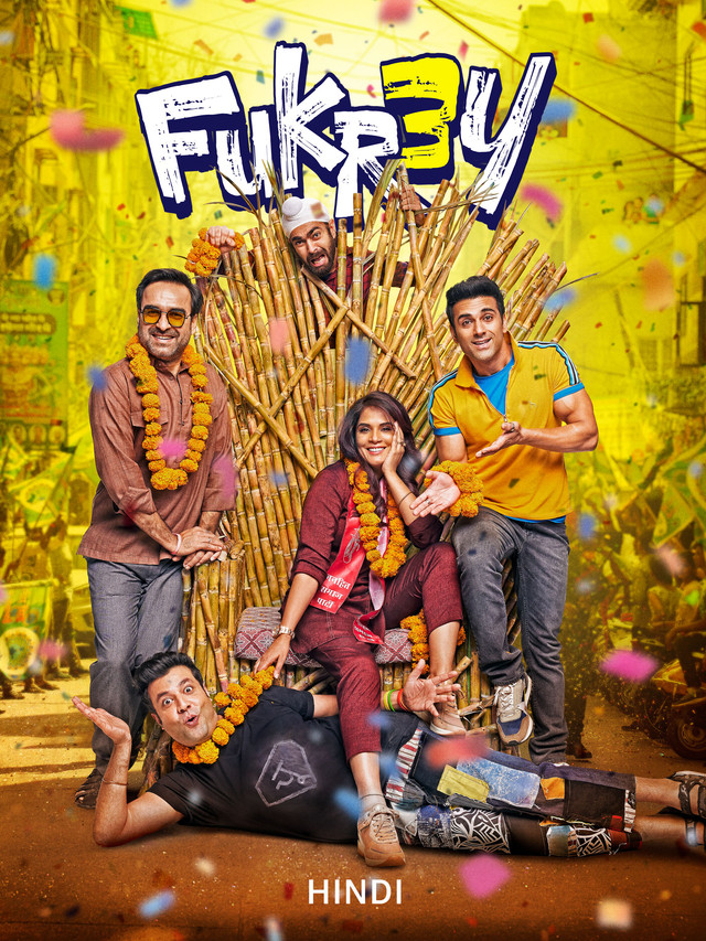 Fukrey 3 (2023) Hindi AMZN WEB-DL