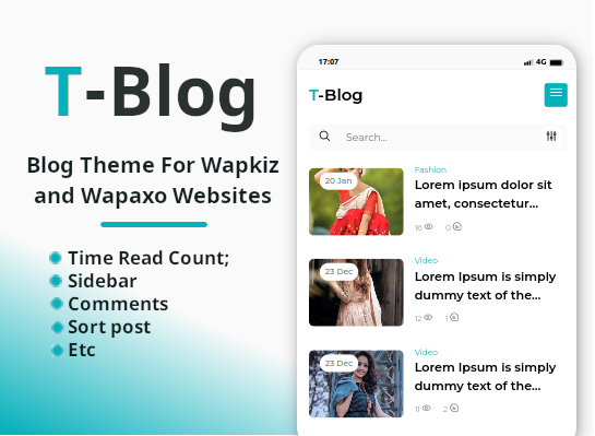 T-Blog wapkiz theme