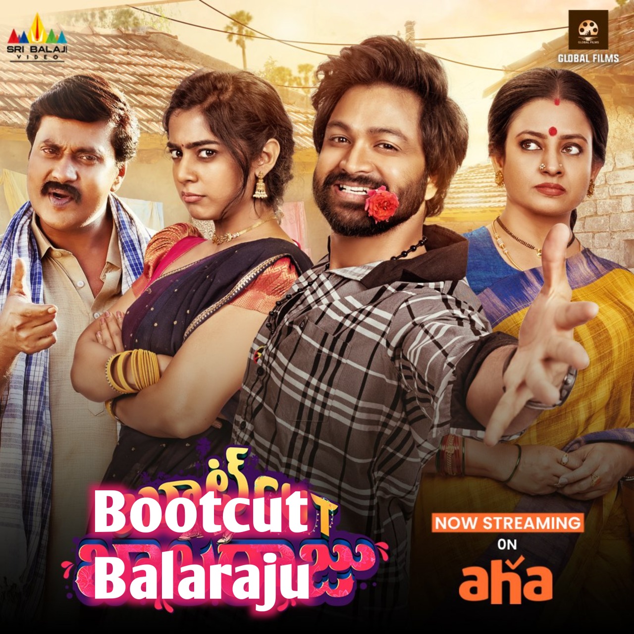 Bootcut Balaraju (2023) {Hindi + Telugu} Dual Audio UnCut Movie HD ESub