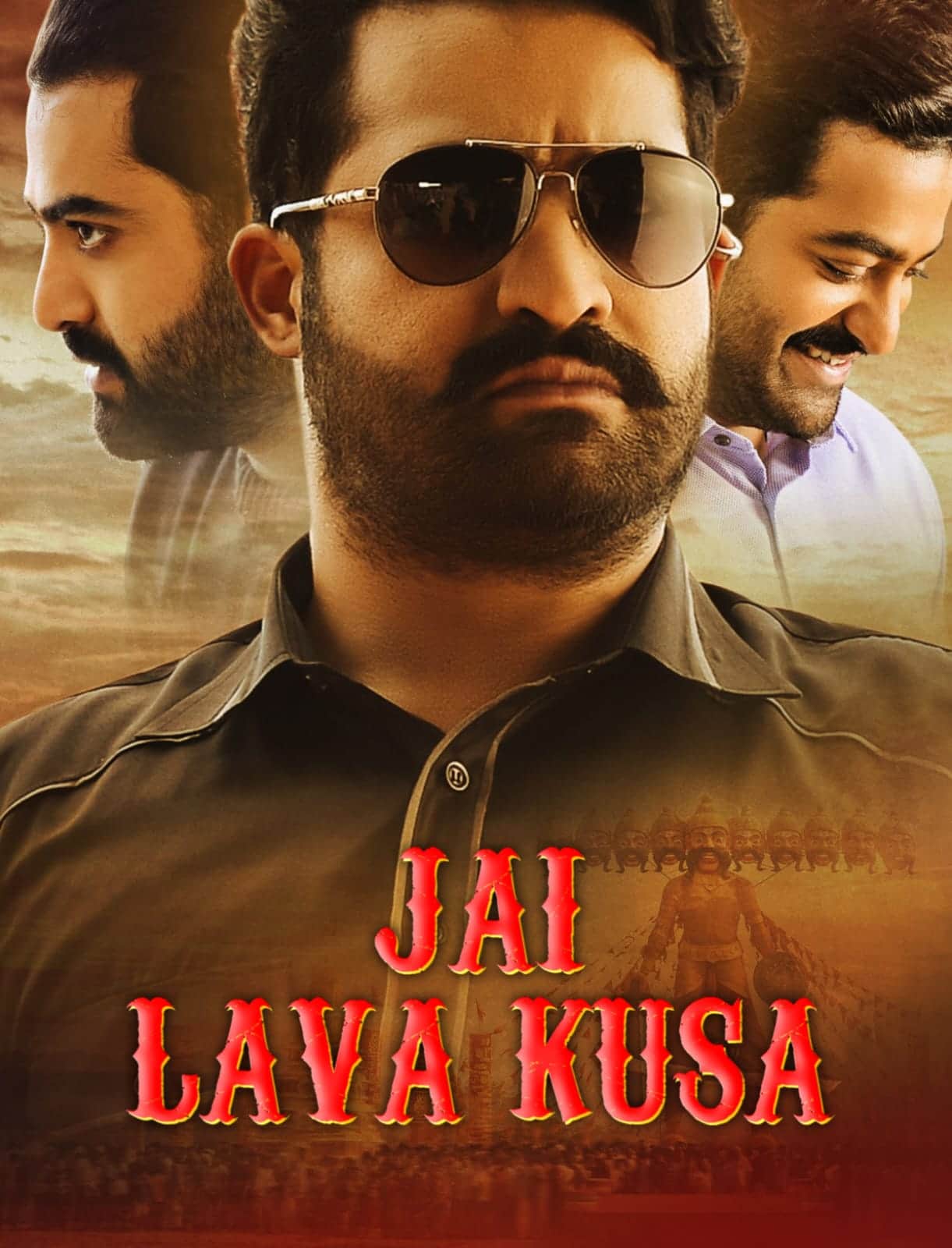 Jai Lava Kusa (2017) UnCut Dual Audio [Hindi + Telugu] Full Movie HD ESub