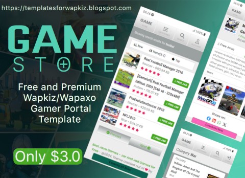 Game-Store wapkiz theme