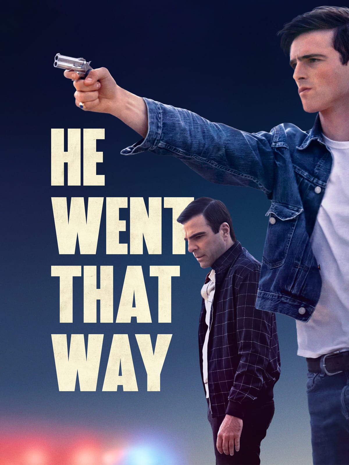 He Went That Way Poster