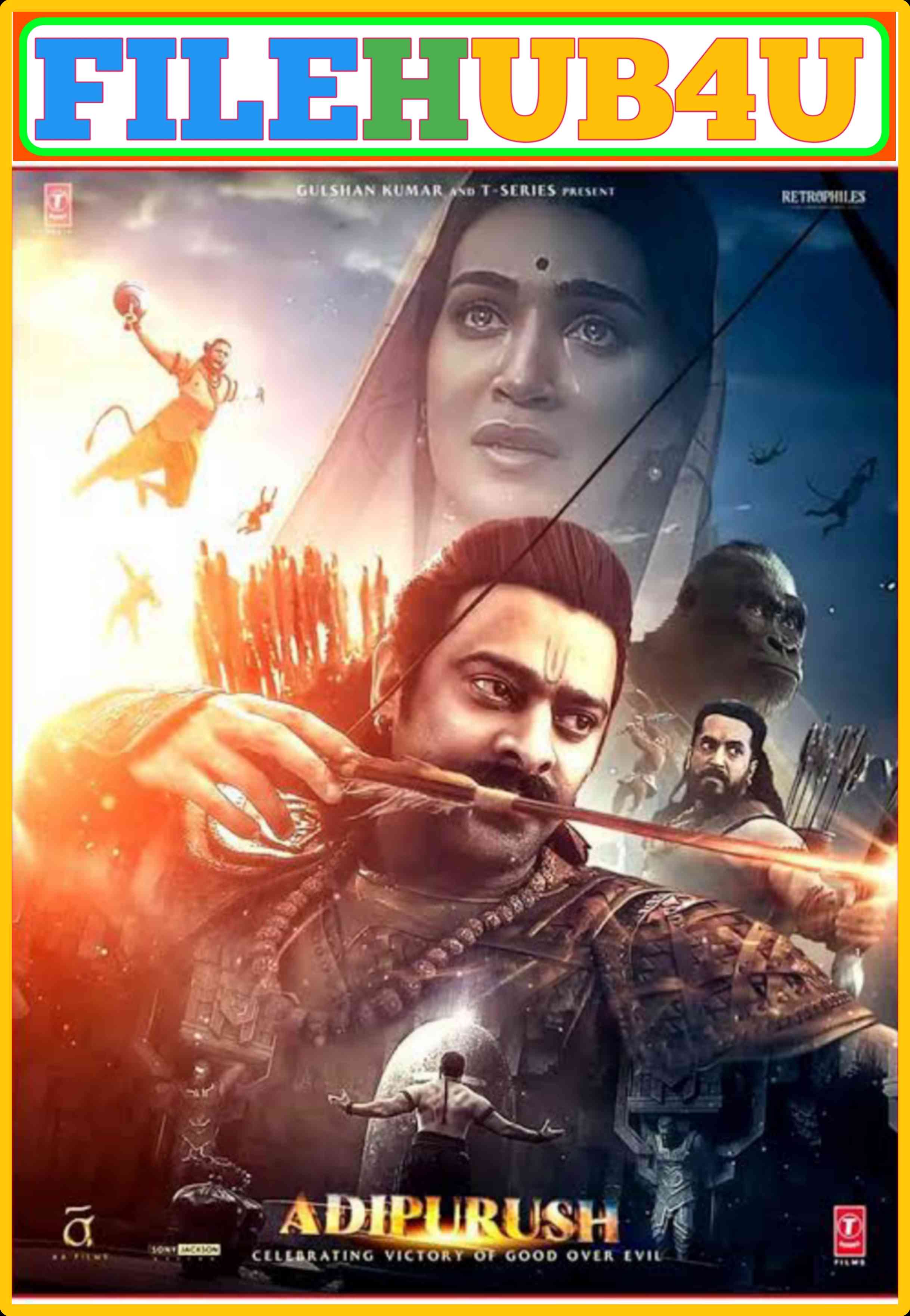 Adipurush (2023) New Bollywood Hindi Full Movie HD ESub