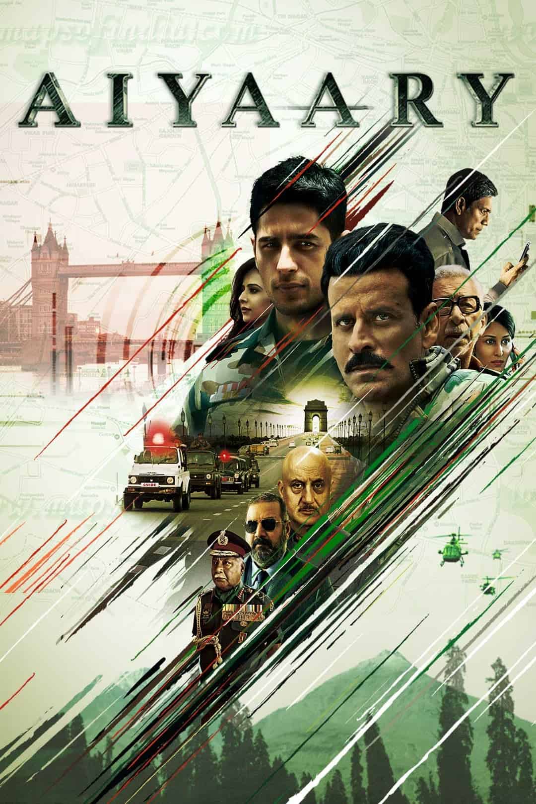 Aiyaary (2018) Hindi Movie HD ESub