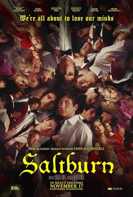 Saltburn (2023) Hollywood Movie ORG. [Dual Audio] [Hindi or English] HD ESubs