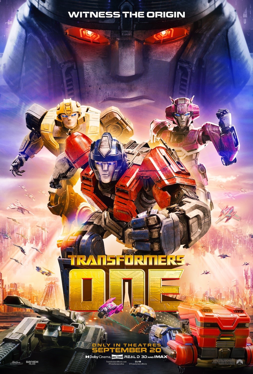 Transformers One (2024) (Hindi (Clean) + English) Dual Audio WEBRip