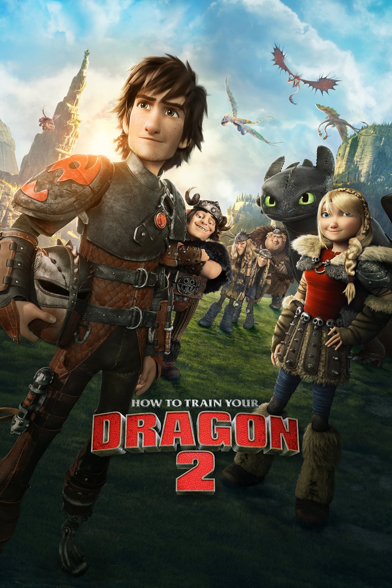 How to Train Your Dragon 2 (2014) 1080p | 720p | 480p BluRay [Hindi (हिन्दी) + English] DD5.1 ESub