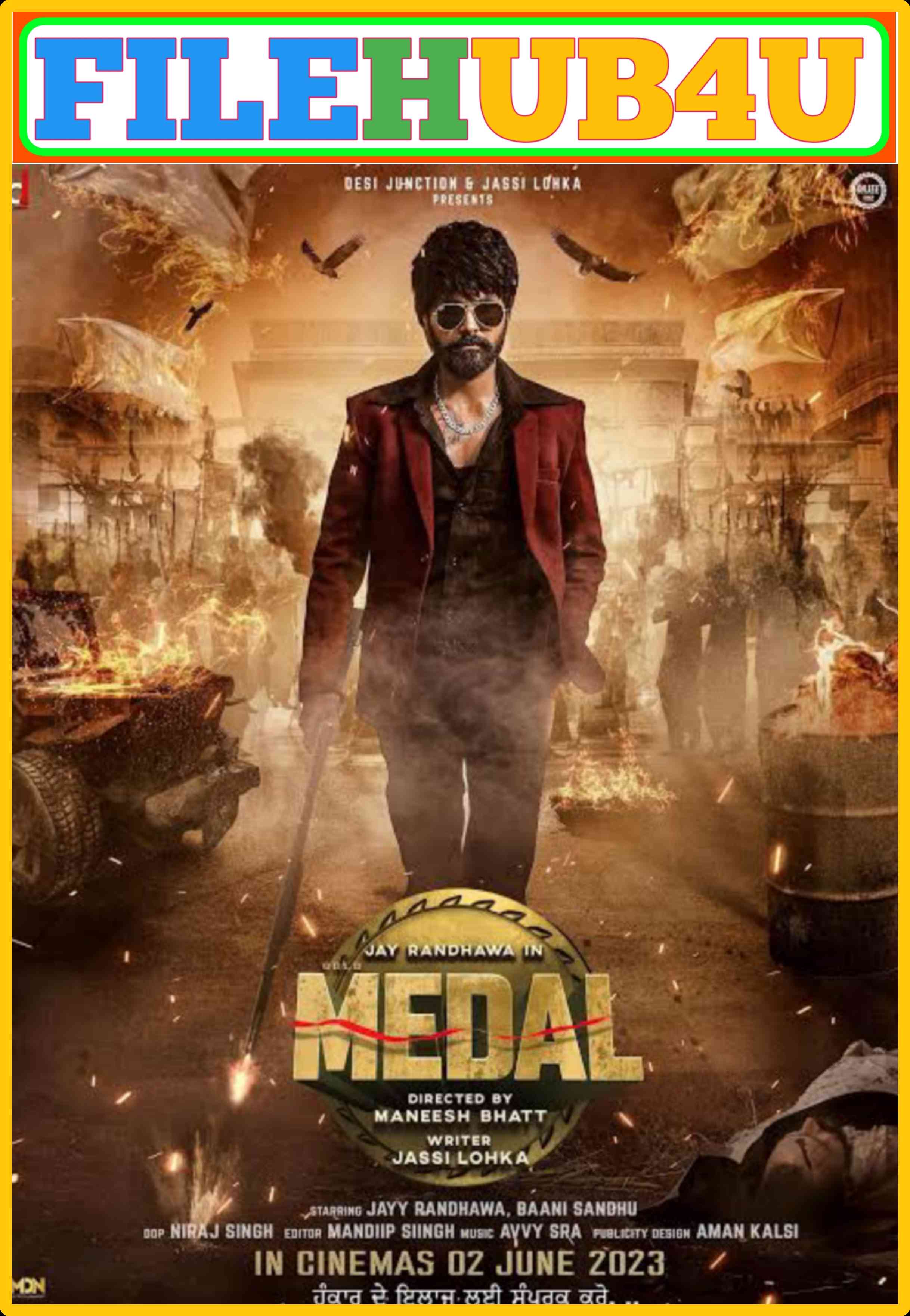 Medal (2023) Panjabi Full Movie HD ESub