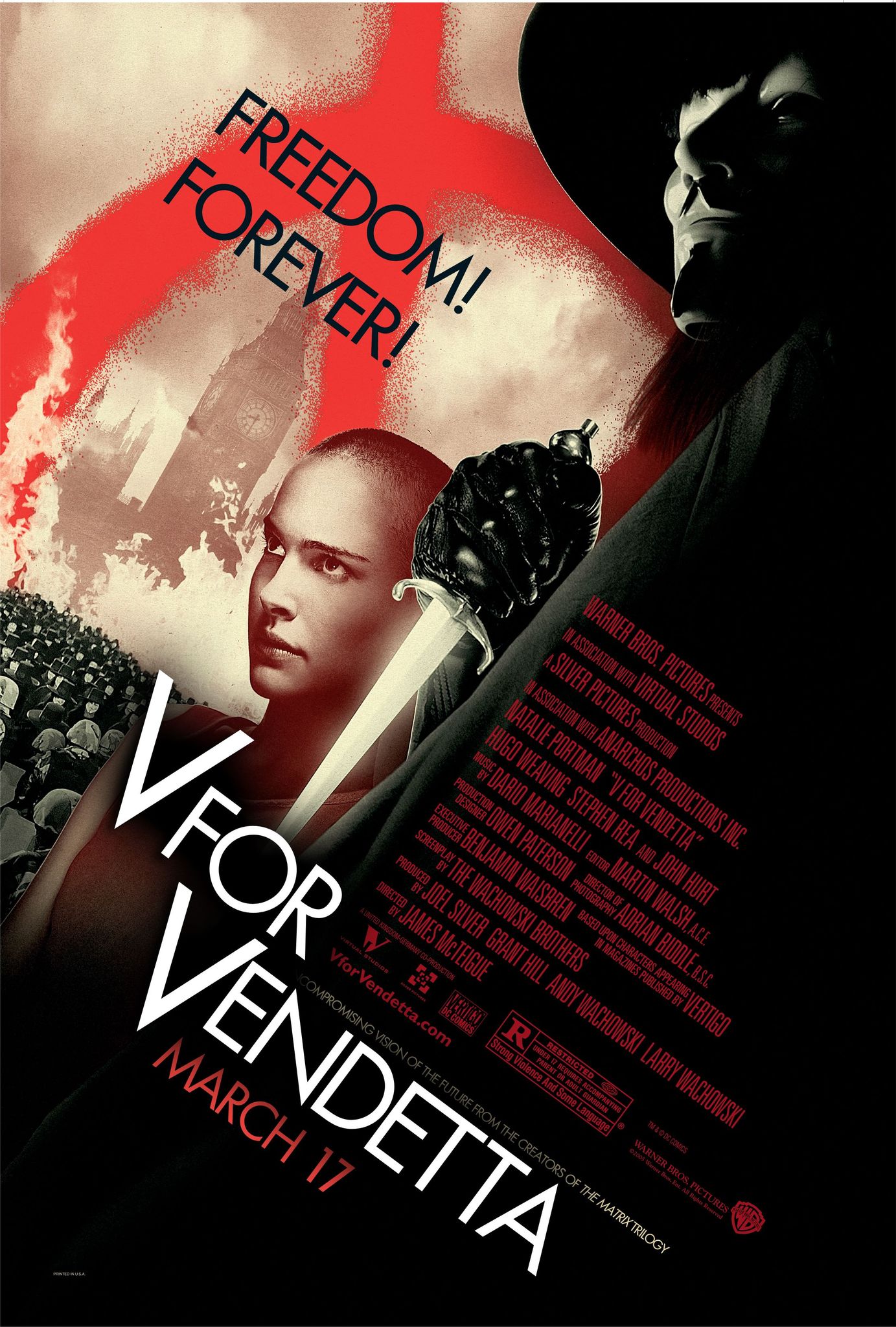 V for Vendetta (2005) Hindi Dubbed