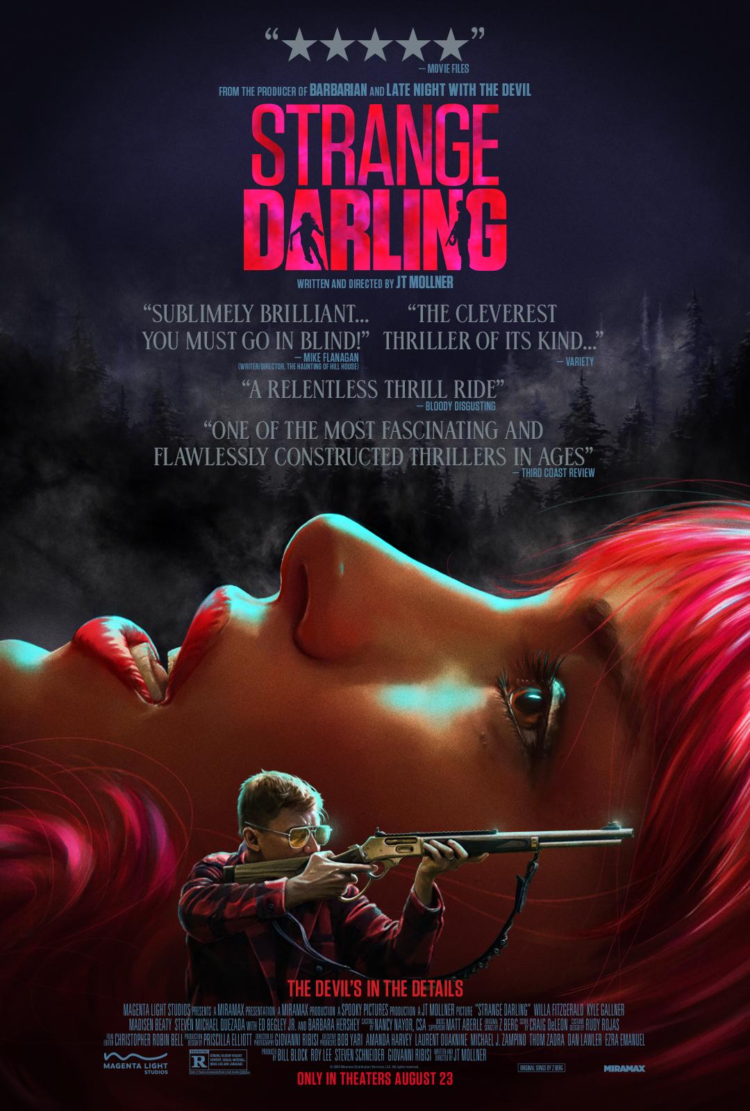 Strange Darling (2024) (Hindi + Multi) Dual Audio WEBRip