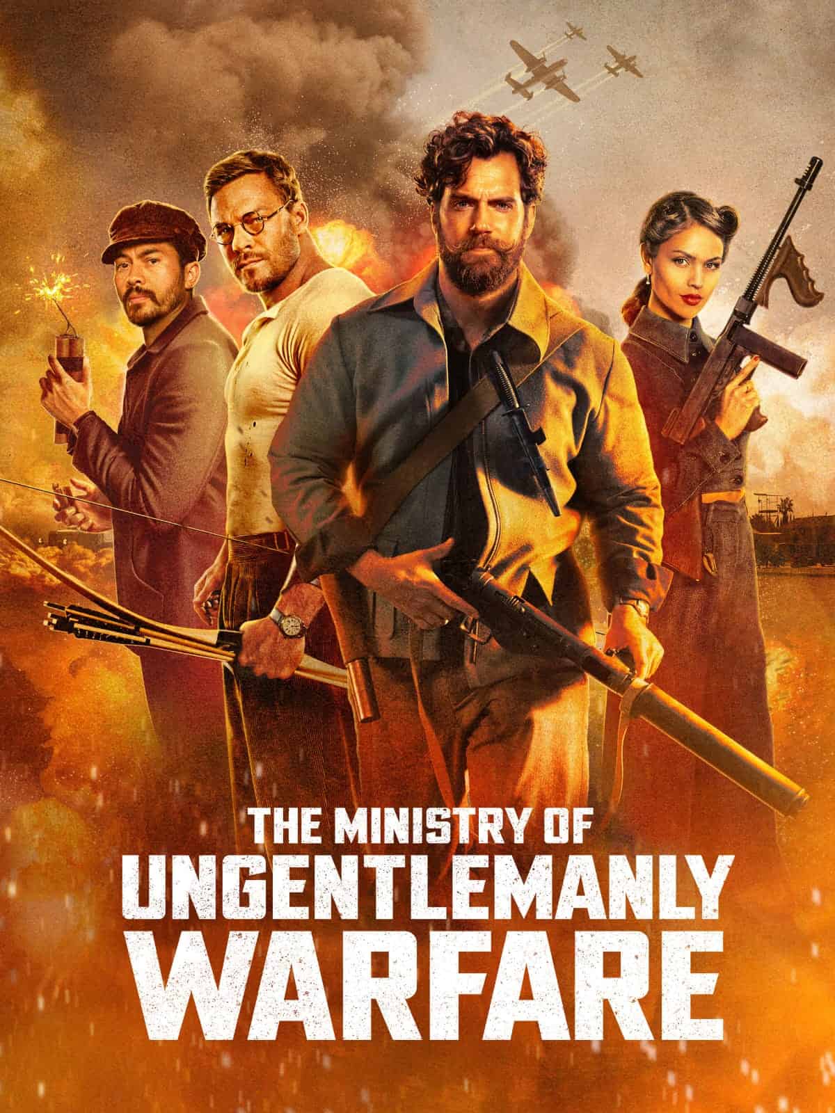 The Ministry of Ungentlemanly Warfare (2024) Dual Audio [Hindi - English] Full Movie BluRay ESub