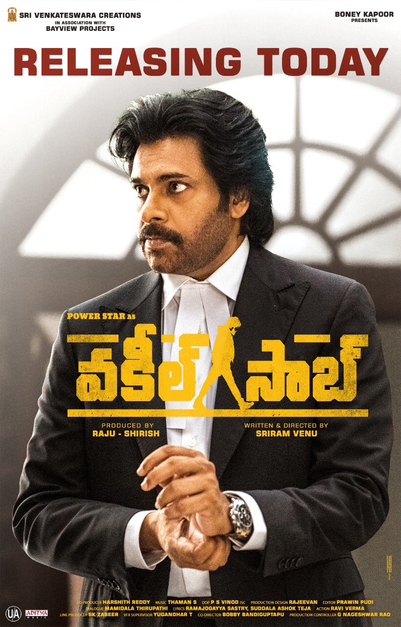 Vakeel Saab (2021) WEB-DL Dual Audio [Hindi (HQ VoiceOver)   Telugu