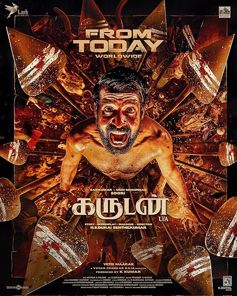 Garudan (2024) Hindi Dubbed