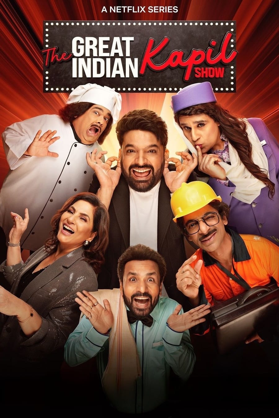 The Great Indian Kapil Show (Season 1) WEB-DL [Hindi DD5.1] 1080p 720p & 480p [x264/HEVC] HD | [NF Series] [EP 1 Added]