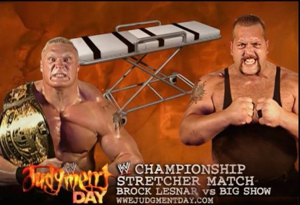 Brock Lesnar vs. Big Show  (WWE Judgement Day 2003) Storyline
