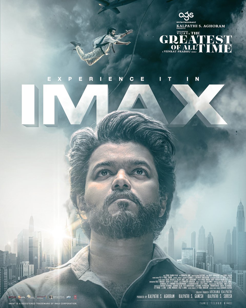 The Greatest of All Time (2024) (Hindi + Multi) Dual Audio WEBRip