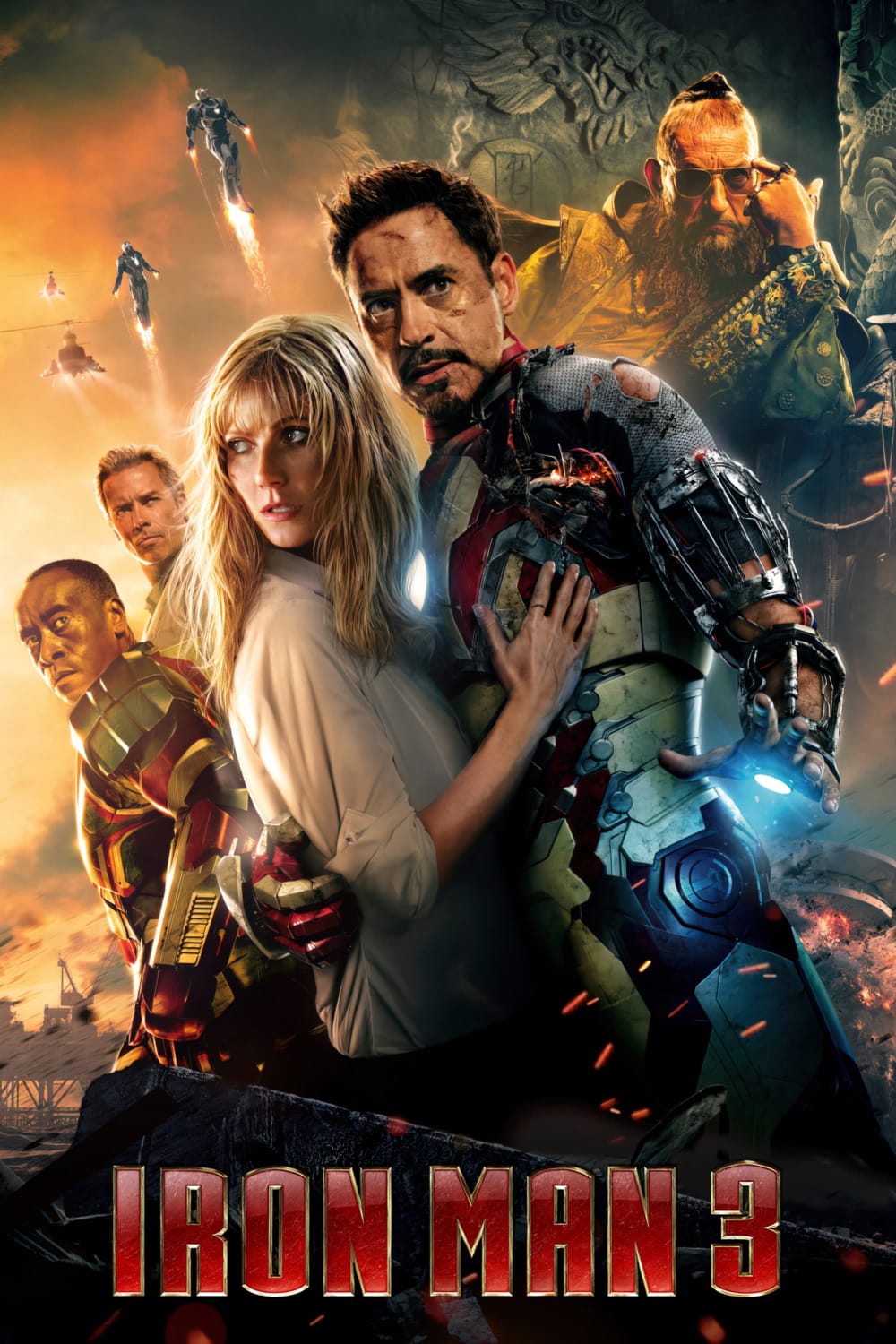 Iron Man 3 (2013) Dual Audio [Hindi - English] Full Movie BluRay ESub