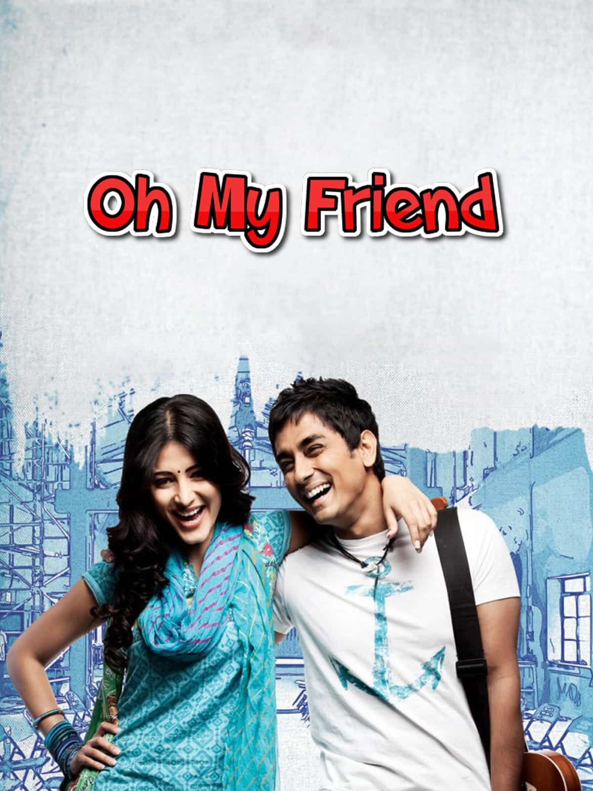 Oh My Friend (2011) UnCut Dual Audio [Hindi - Telugu] Movie BluRay