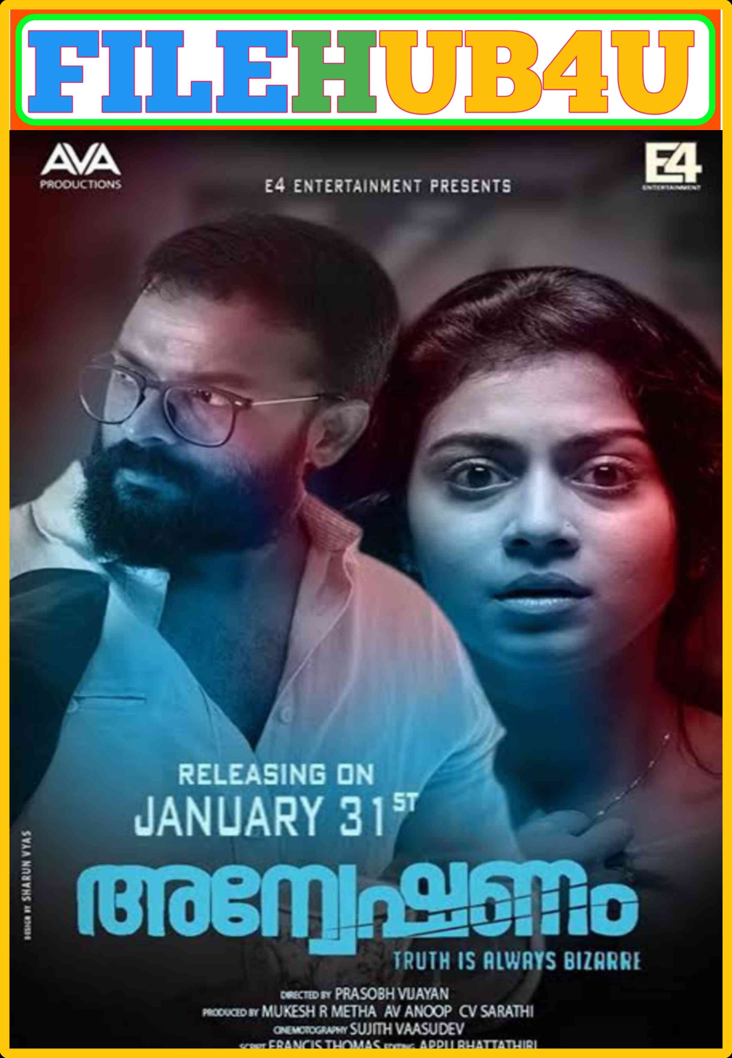 Anveshanam (2023) South Hindi Dubbed UnCut Full Movie HD ESub