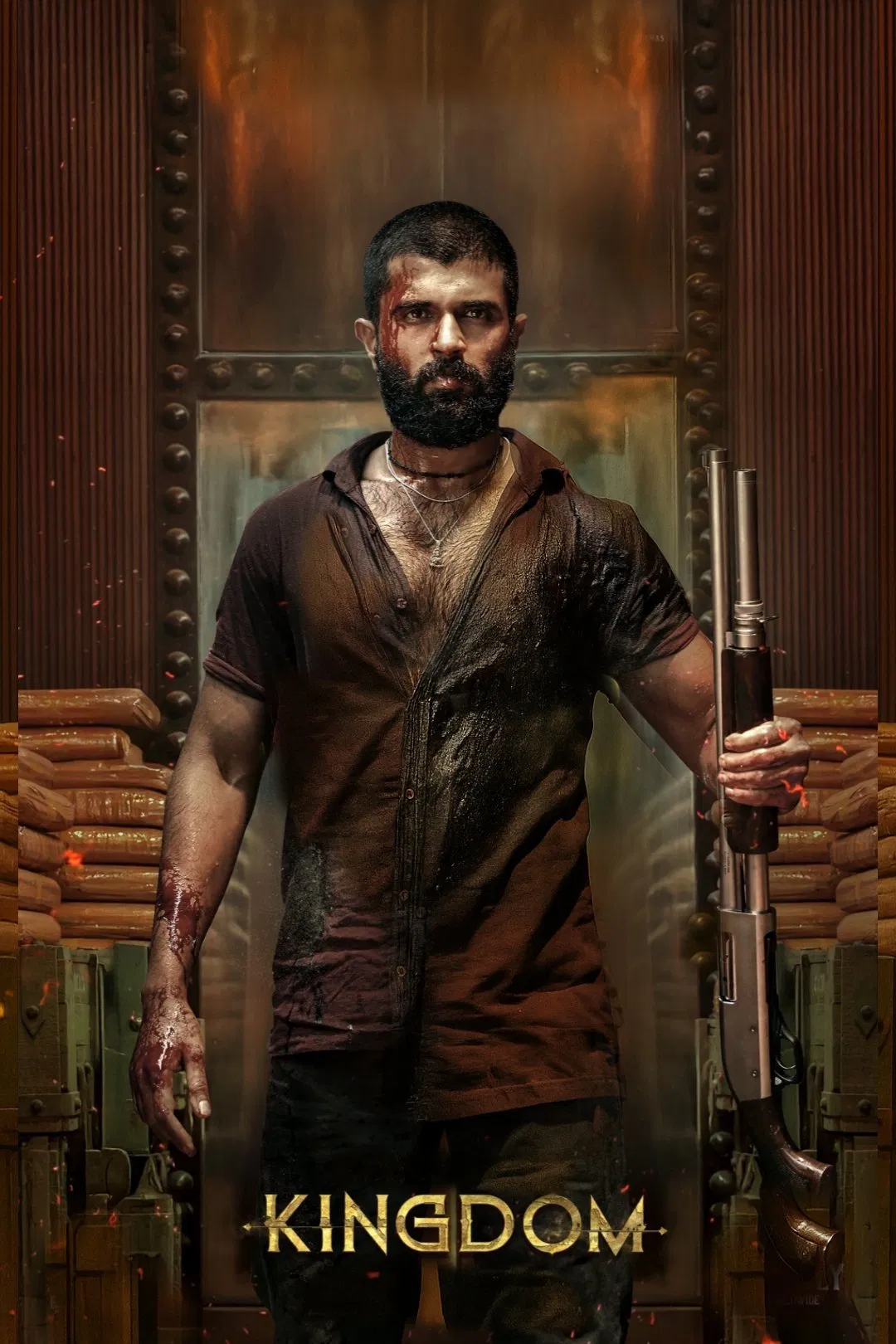 Saamraajya Kingdom 2025 South Hindi Dubbed Movie HQCam Poster