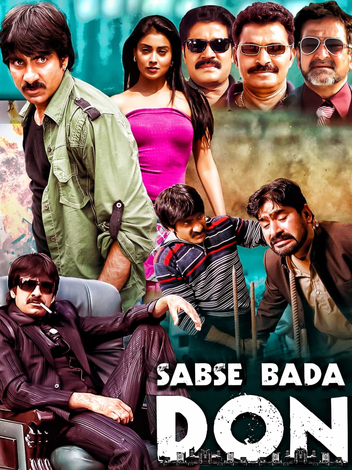 Sabse Bada Don (Don Seenu) 2010 UnCut Dual Audio [Hindi - Telugu] Full Movie BluRay ESub