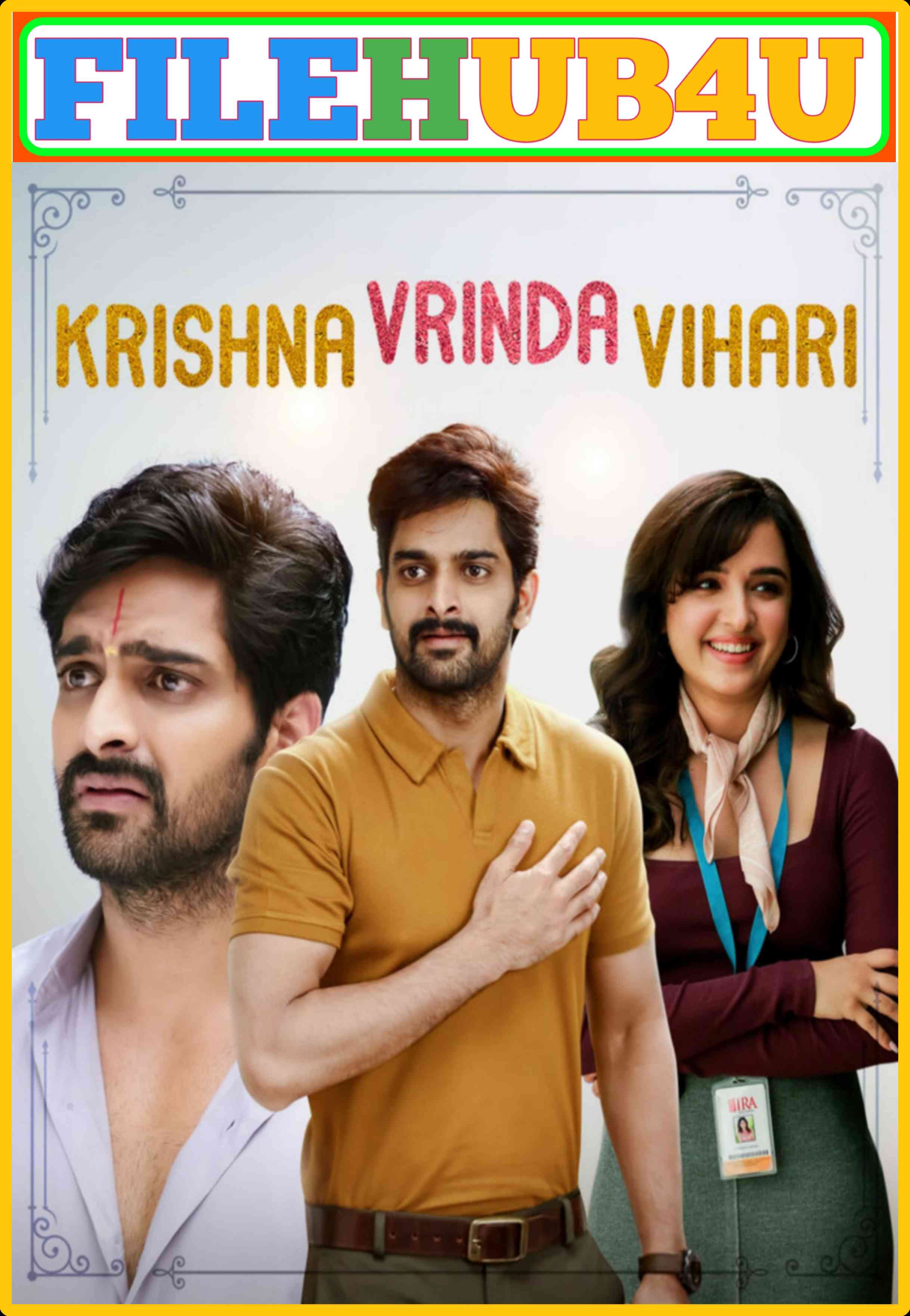 Krishna Vrinda Vihari (2023) South Hindi Dubbed UnCut Full Movie HD ESub