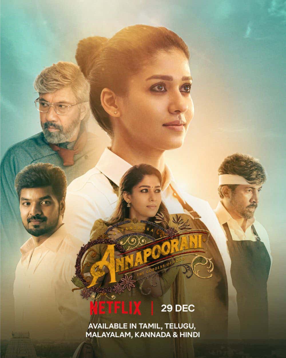 Annapoorani (2023) South Hindi Dubbed UnCut Full Movie HD ESub Hdhub4u