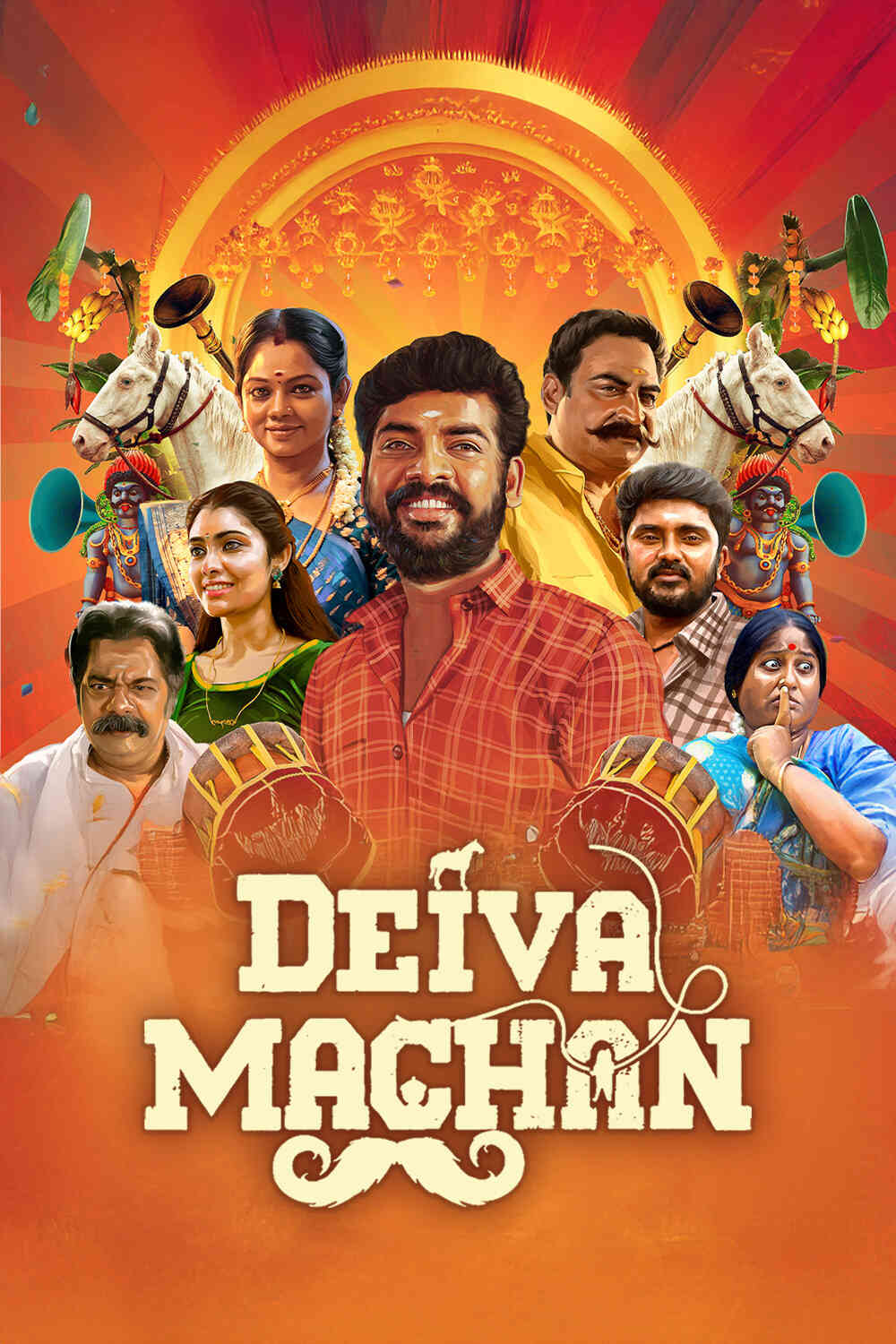 Deiva Machan (2023) Dual Audio [Hindi & Tamil] Full Movie HD ESub
