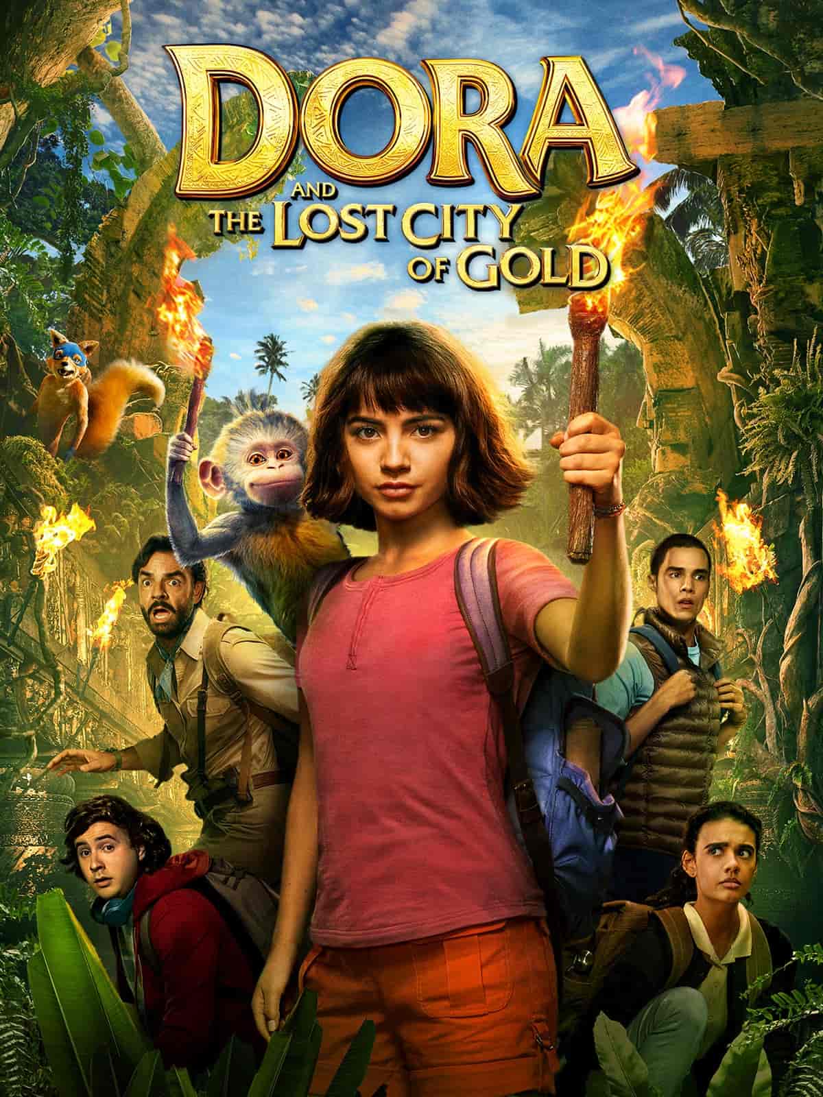 Dora and the Lost City of Gold (2019) Dual Audio [Hindi - English] Movie BluRay ESub