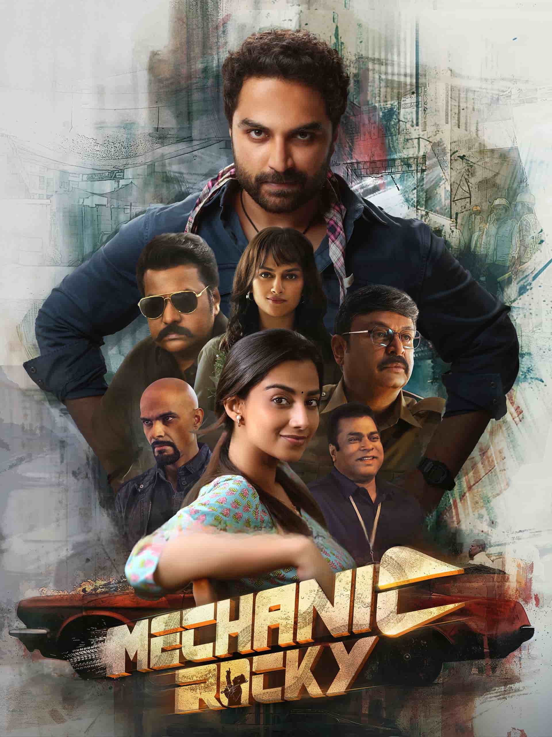 Mechanic Rocky (2024) DS4K Dual Audio [Hindi & Telugu] Full Movie HD ESub